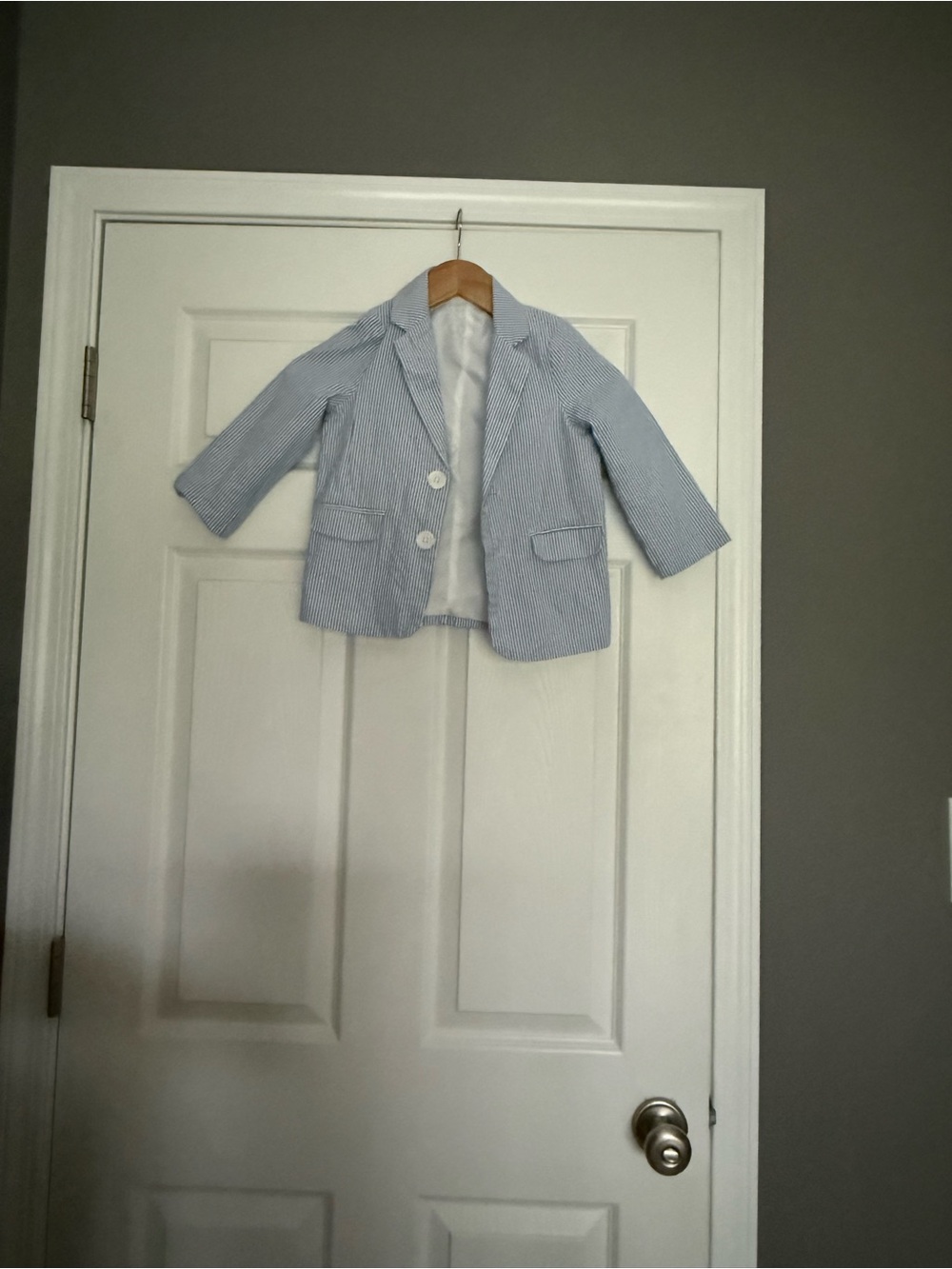 Mud Pie Boys seersucker Blazer